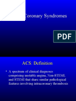 Acute Coronary Syndromes