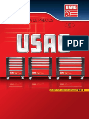 Catálogo USAG | PDF | Tornillo | Calidad (comercial)