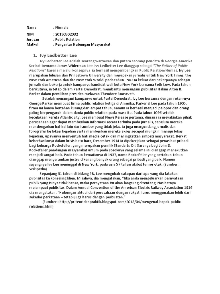Pengantar Hubungan Masyarakat PDF