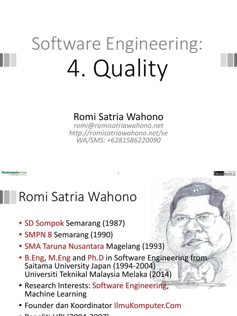 Software Quality Metrics and Models | PDF | Software Quality | Six Sigma