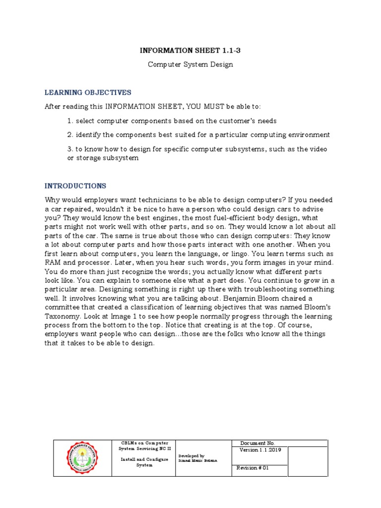 Computer System Design Essentials | PDF | Personal Computers | Workstation