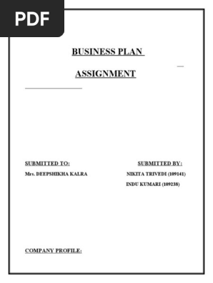Business Plan