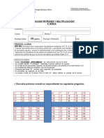 Prueba Patrones y Multiplicacion