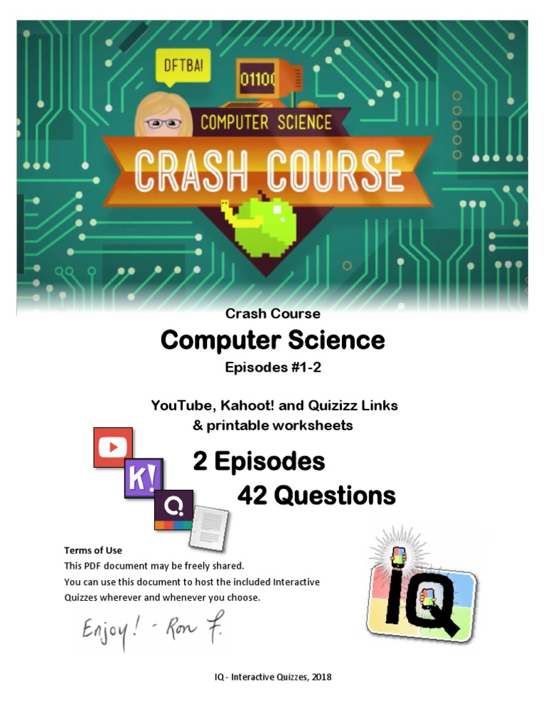 Introduction To Computer Science | PDF | Vacuum Tube | Computing