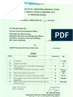 ILFS Charge Sheet