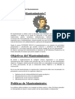 Conceptos Básicos Del Mantenimiento