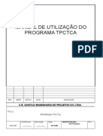 Tpctca - Manual de Utilização