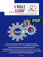 'EARN WHILE YOU LEARN' -  Vocational Skill Development Program-conducted by AJAX ENGG PVT. LTD..pdf