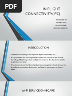 In Flight Connectivity (Ifc)