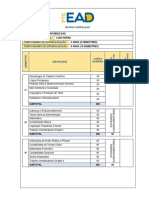 FTC Ead - Matriz Curricular - Ciências Contábeis (1º Semestre) PDF