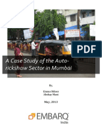 Mumbai Auto-Rickshaw Sector - Case Study - EMBARQ India PDF