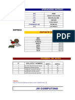 Ejercicio Final de Excel