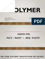 Polymer Types and Synthesis