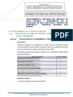 Especificaciones Tecnicas