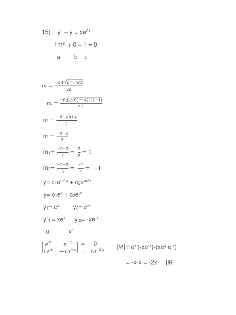 Ejercisio 15 De Calculo