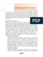 Blood Components Transfusion-2019