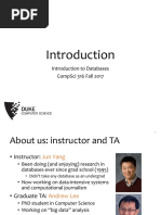 Introduction To Databases Compsci 316 Fall 2017