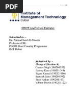 SWOT Analysis of Emirates
