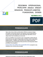 Pedoman Operasional Update 6 Des 2014