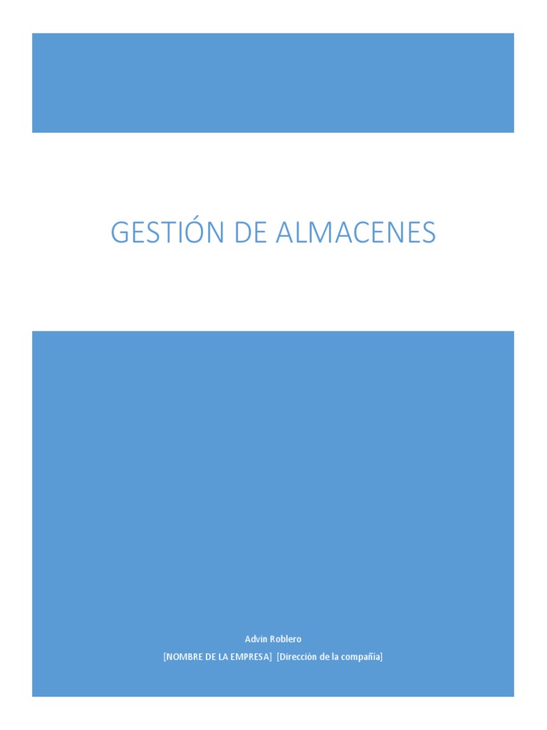 Gestión Eficiente de Almacenes | PDF | Almacén | Logística