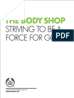 The Body Shop: Striving To Be A Force For Good