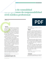 Relacion de Causalidad en La Responsabilidad Civil Medica PDF