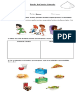 Prueb. Salud, Higiene y Cuidado Personal