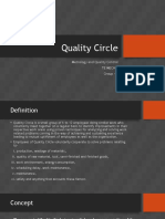 Quality Circle: Metrology and Quality Control Te Mech 1 Group - 4