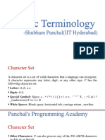C S Basic Terminologies PPA