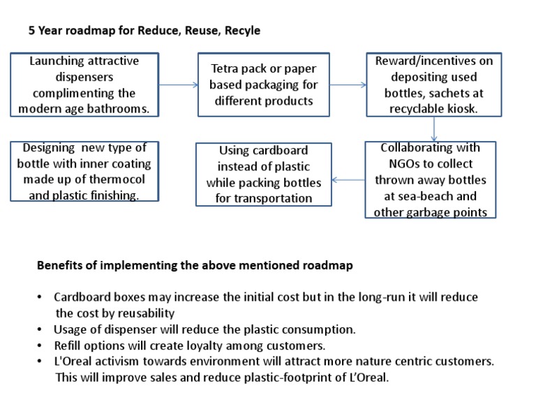 5 Year Roadmap For Reduce, Reuse, Recyle | PDF