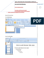 Ict Igcse Paper 2 Revision Presentationsoftware