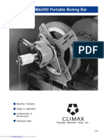 Climax: Model BB6000 Portable Boring Bar