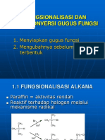 Fungsionalisasi Dan Interkonversi Gugus Fungsi