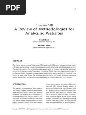 Jansen Website Analysis