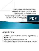 Structure-Aware Time-Domain Finite-Element Method For Efficient Simulation of