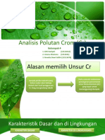analisis polutan krom