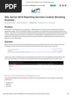 SQL Server 2016 Reporting Services Custom Branding Example