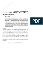 Americans Attitudes Toward Drug-related Issues From 1975-2006 - The Roles of Period and Cohort Effects