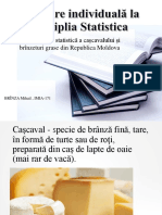 Cascaval Statistica