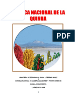 4 Politica Nacional de La Quinua PDF