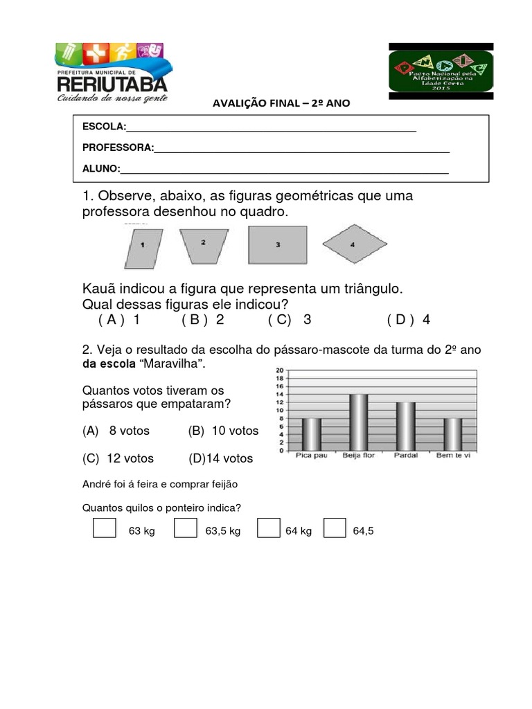 RACHANDO A CUCA COM O DESAFIO - MATEMÁTICA /4º ANO/ 5º ANO