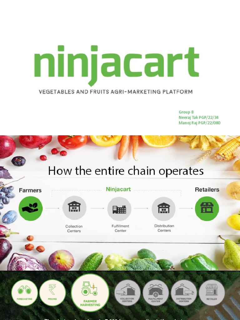 Ninjacart: Transforming Agritech Supply Chain | PDF | Supply Chain | Retail