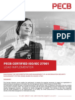 Iso 27001 Lead Implementer 4p