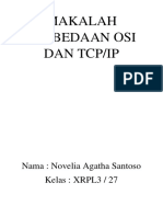 Makalah Perbedaan Osi Dan TCP Tata