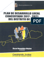 Plan de Desarrollo Ate - Lima