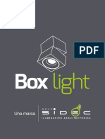 Catalogo Box Light Iluminacion Arquitectonica