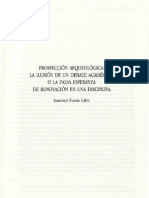 NOCETE CALVO, FRANCISCO (1997) - Prospeccion Arqueológica, La Ilusión de Un Debate Académico o La Falsa Esperanza de Renovación en Una Disciplina