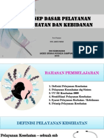 Konsep Pelayanan Kesehatan