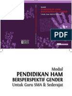 Modul Pendidikan HAM Bersperpektif Gender - Sma Dan Sederajat PDF