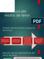 Estructura Del Relatos de Terror